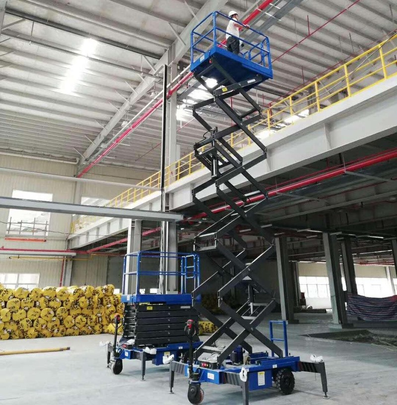 白城助力行走剪叉式高空作业平台