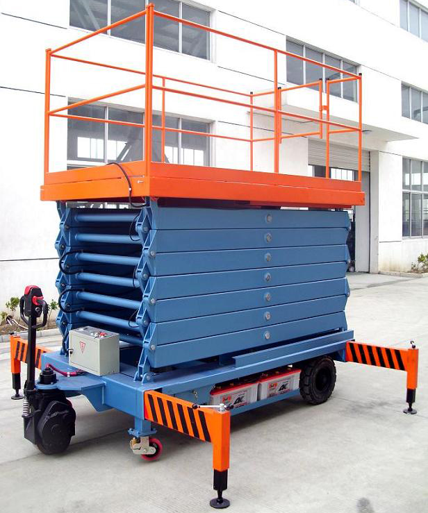 白城助力行走剪叉式高空作业平台